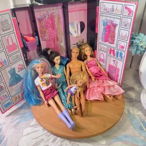 Ken Doll! Barbie Dolls with Wardrobe Bundle!